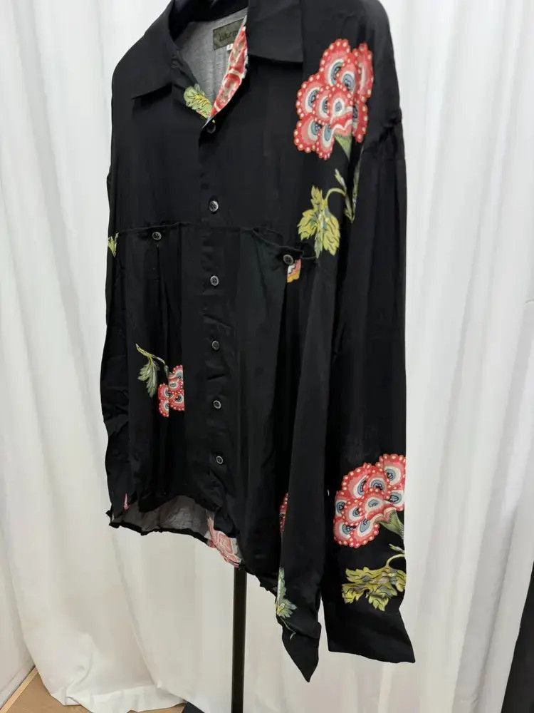 Yohji Yamamoto Sz 3 Yohji Yamamoto Y's Flower Print Shirt Size US L / EU 52-54 / 3 - 3 Thumbnail