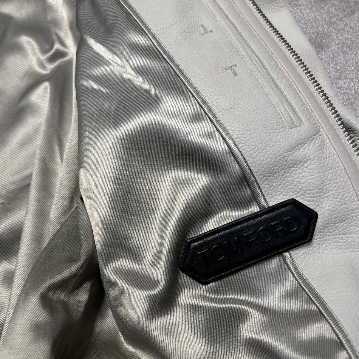 Tom Ford Tom Ford Leather Jacket in Small Size US S / EU 44-46 / 1 - 5 Thumbnail