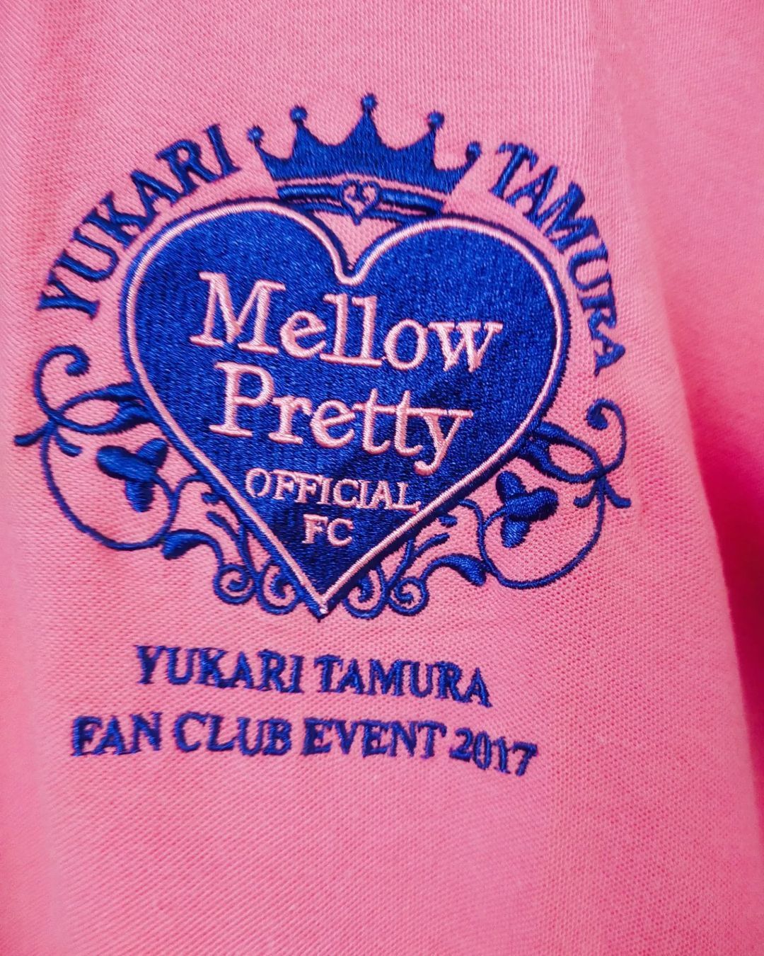 Anime × Band Tees × Japanese Brand Yukari Tamura Mellow Party Fan Club Idol Seiyu Polo Tees Size US M / EU 48-50 / 2 - 3 Thumbnail