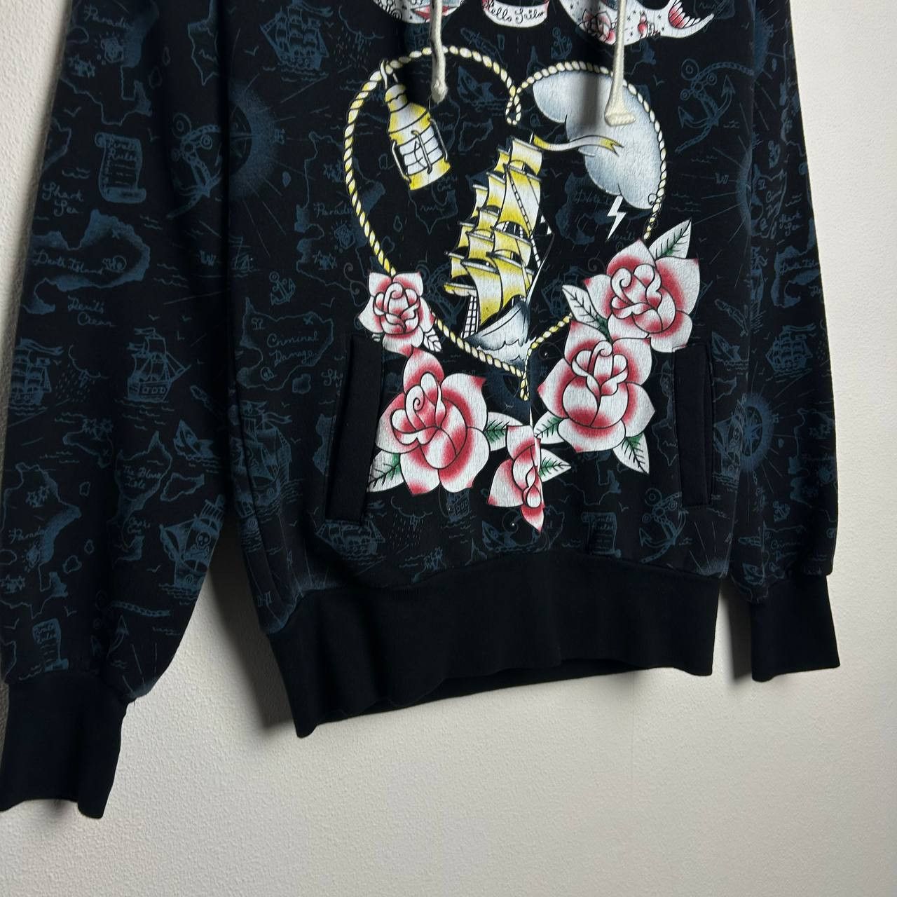 Criminal Damage Designer Criminal Damage Ed Hardy style japan hoodie Size M / US 6-8 / IT 42-44 - 3 Thumbnail