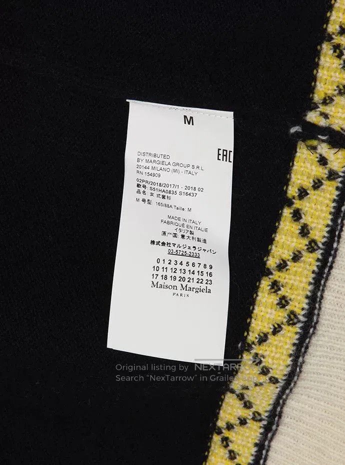 Maison Margiela Maison Margiela Knit Sweater with Patterns. Size M / US 6-8 / IT 42-44 - 6 Thumbnail