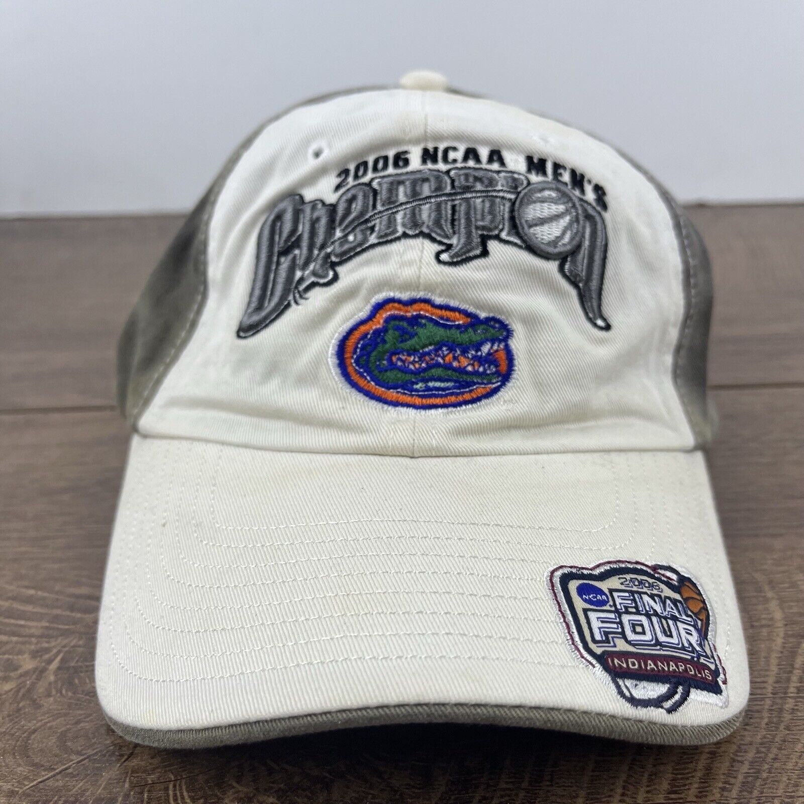 Other 2006 Florida Gators Champions Hat White Cap Hat Adjustable H Size ONE SIZE - 4 Thumbnail