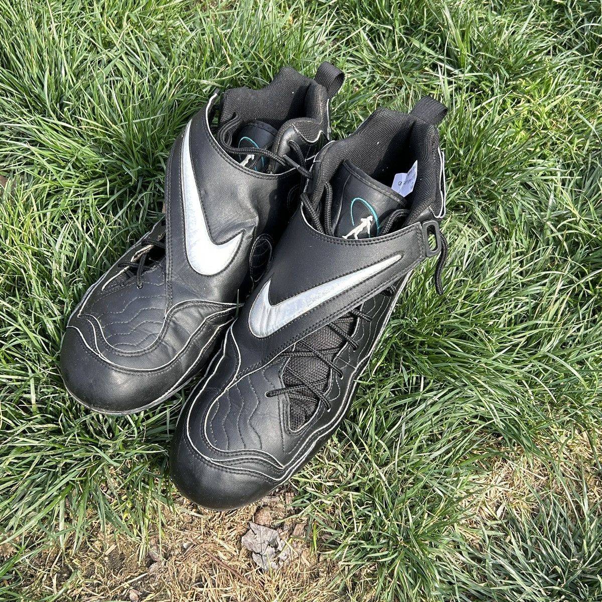 Nike 1997 Nike Air Metal Max Turf Black Silver 115081-011 Size 15 Size US 15 / EU 48 - 10 Thumbnail
