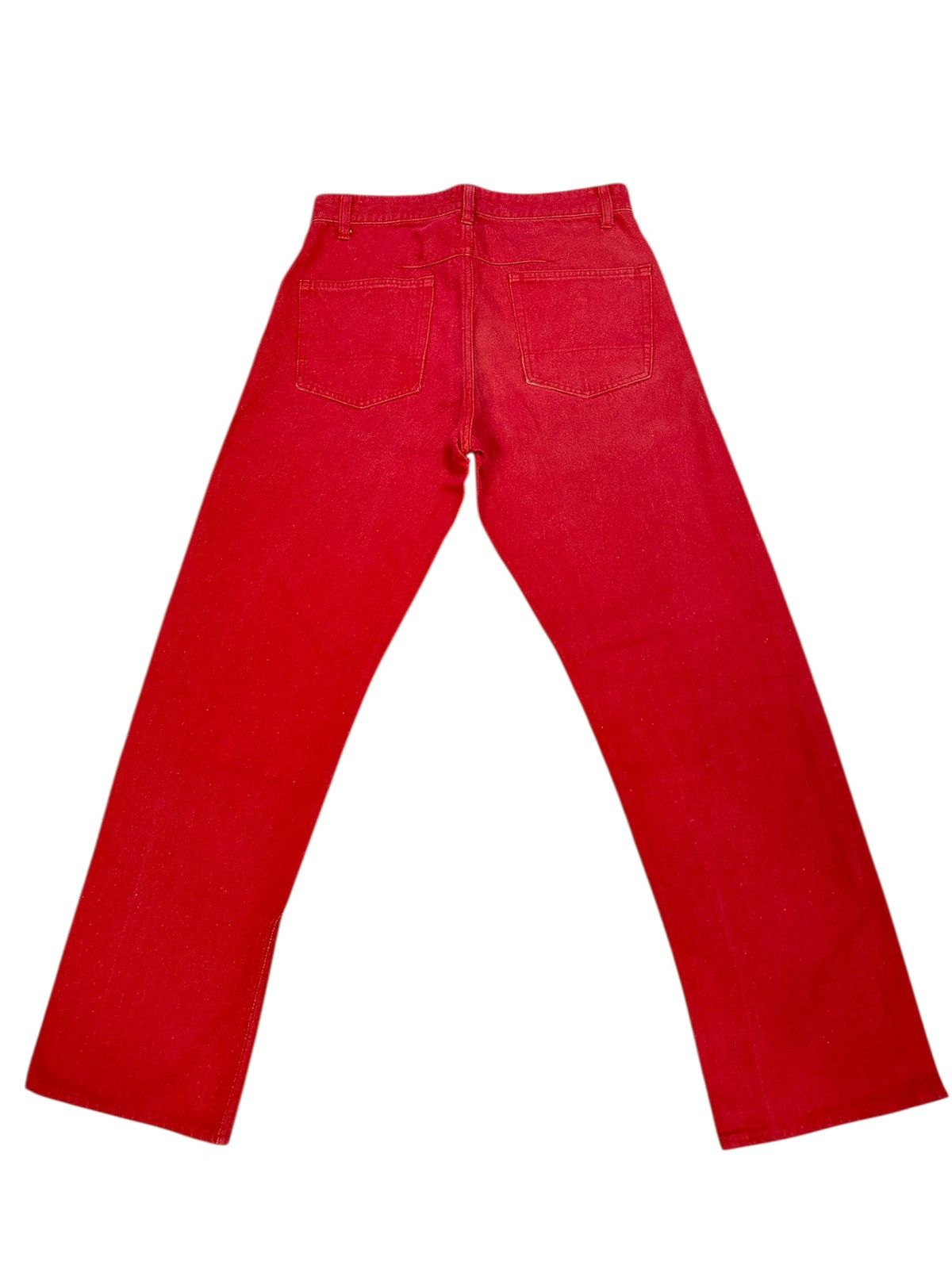Issey Miyake ISSEY MIYAKE RED JEANS Size US 30 / EU 46 - 2 Thumbnail