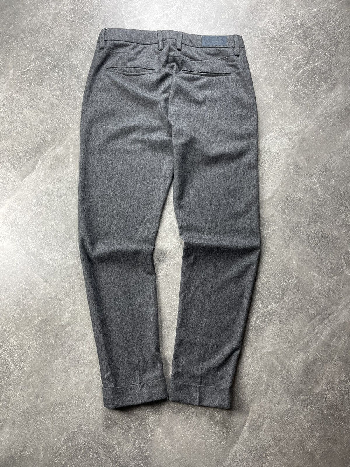 Jacob Cohen New Wool Comfort Luxury Wool Pants Made in Italy