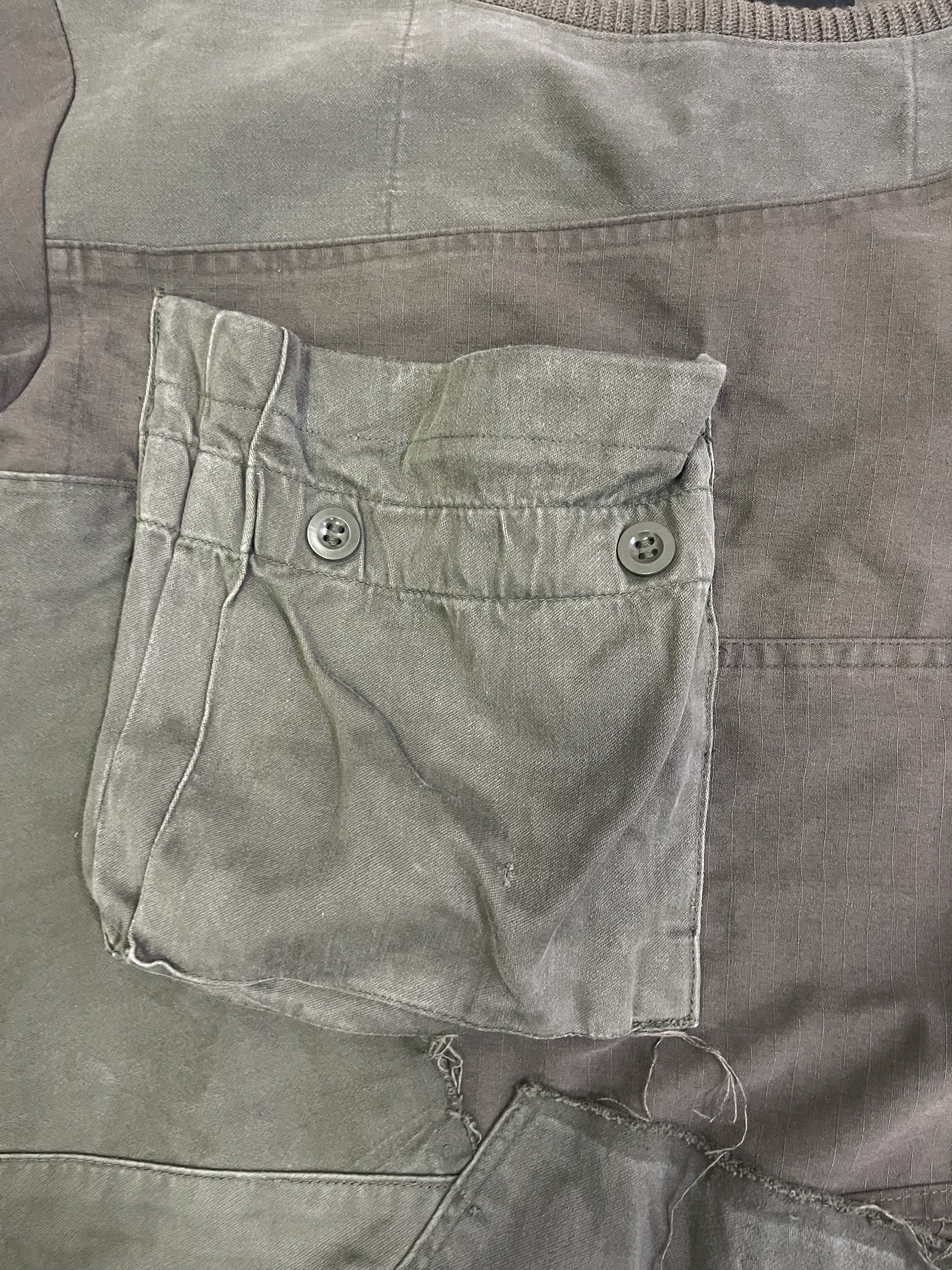 GOA Pascal Marie Reconstruct Army Distressed Style Size US L / EU 52-54 / 3 - 4 Thumbnail