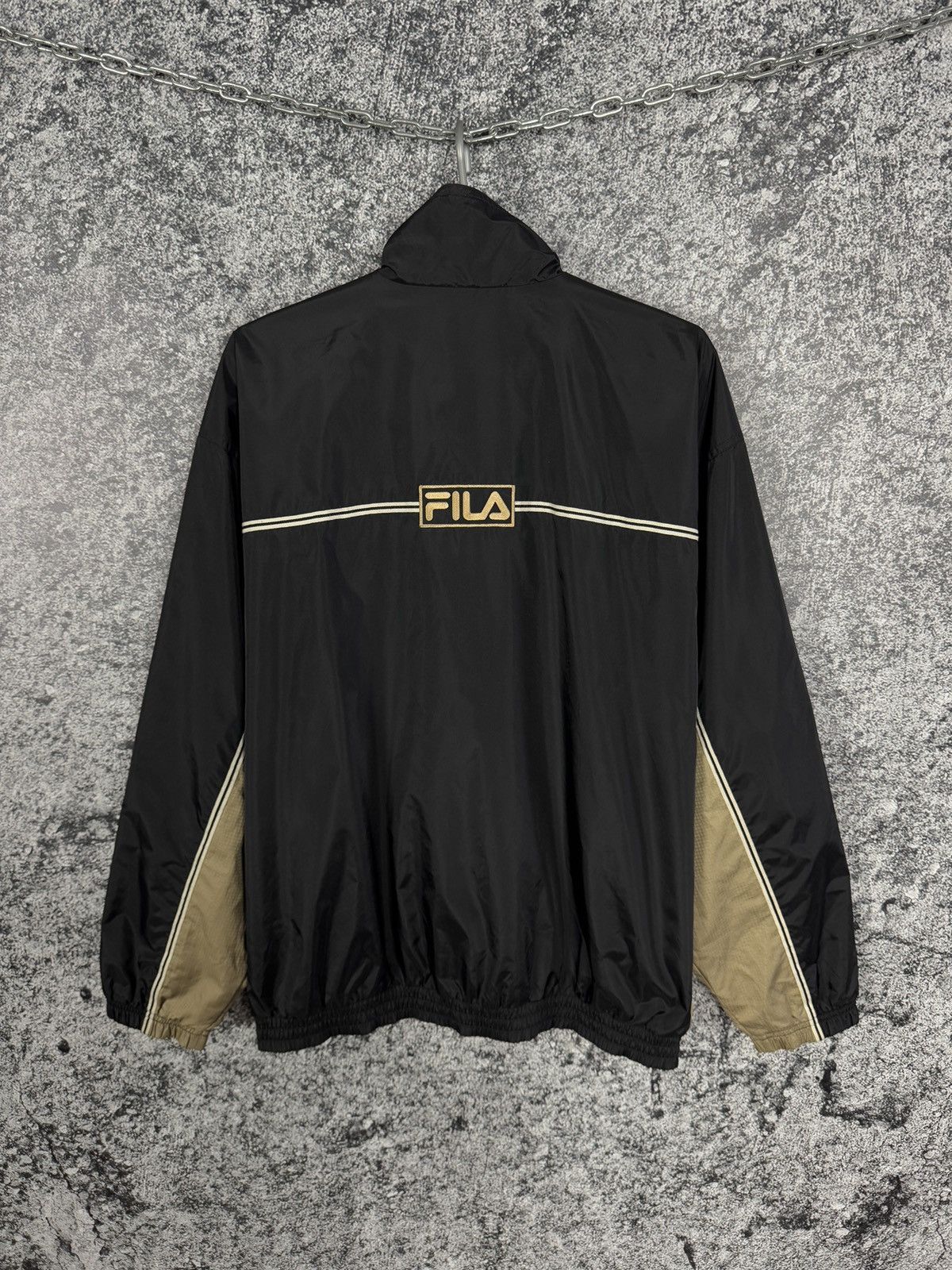 Fila Fila Vintage Nylon Jacket Windbreaker Streetwear Size L Size US L / EU 52-54 / 3 - 9 Thumbnail
