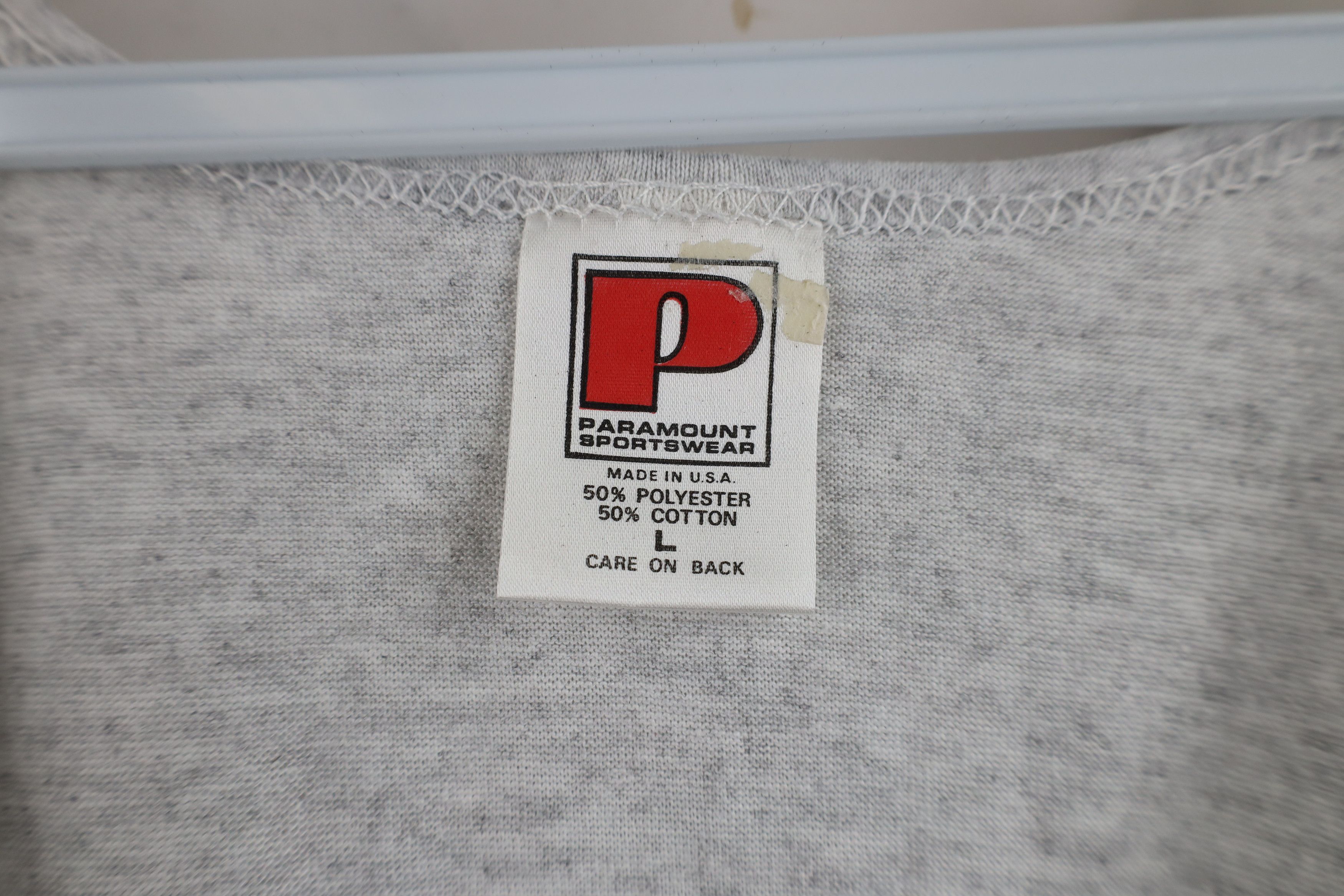 Vintage Vintage 90s Streetwear Tank Top T-Shirt Heather Gray USA Size US L / EU 52-54 / 3 - 6 Thumbnail
