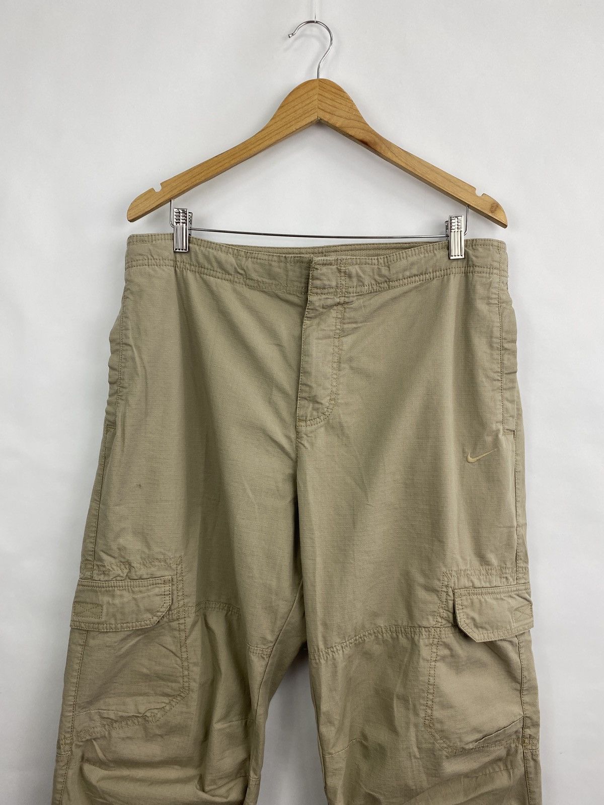 Nike 🇺🇸 Vintage 90s Nike Cargo Pants Y2K Skate Hype Rare Size US 34 / EU 50 - 3 Thumbnail