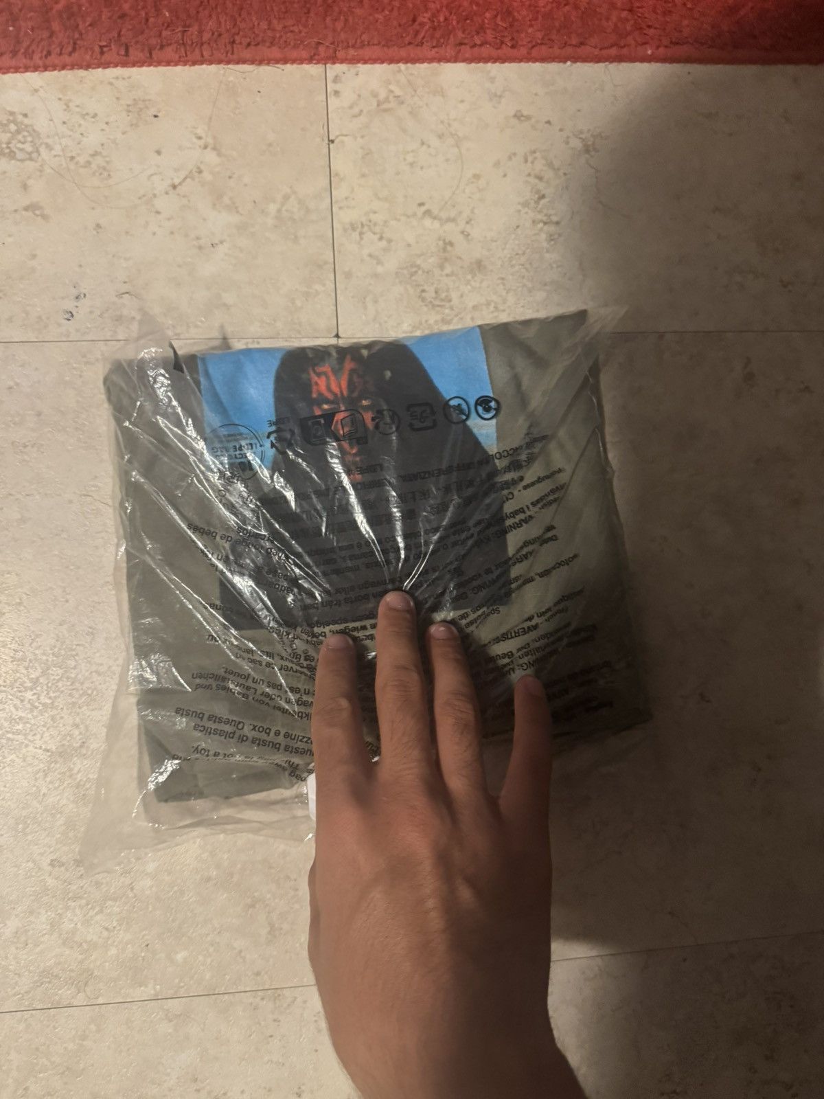 Supreme (FW26) Light Olive Supreme Sith Star Wars tee SEALED | Grailed