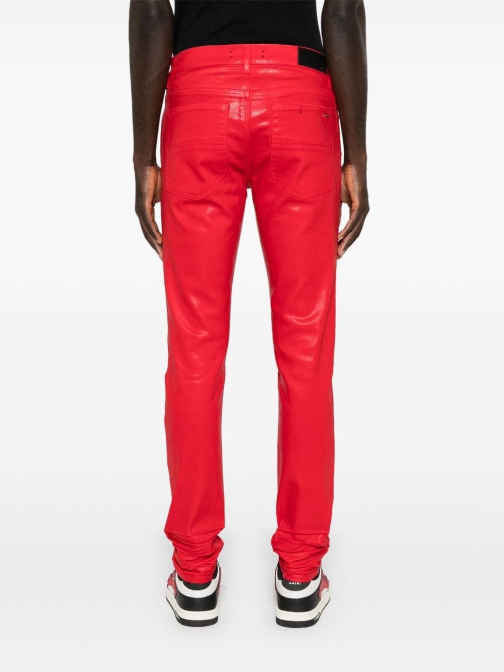 Amiri o1s1wg110825 MX1 Jeans in Red Size US 34 / EU 50 - 5 Thumbnail