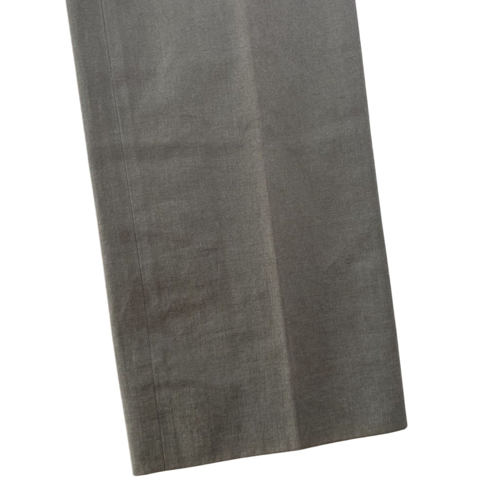 Dolce & Gabbana Dolce Gabbana Gray Cotton Trouser US4 Tall NWT Italy Size 26" / US 2 / IT 38 - 10 Thumbnail