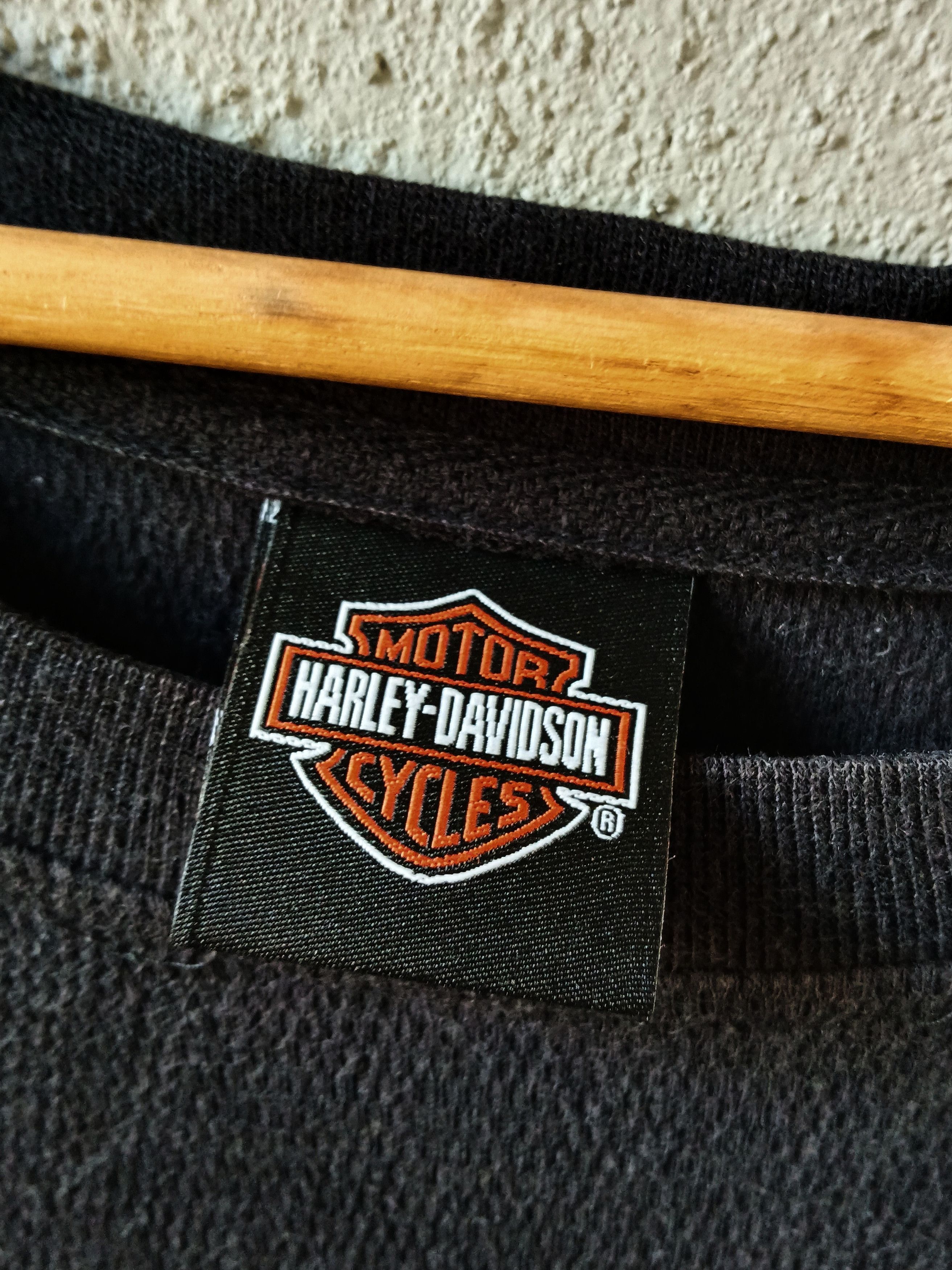 Harley Davidson Vintage Harley Davidson Raglan Sweatshirt Size US XXL / EU 58 / 5 - 4 Thumbnail