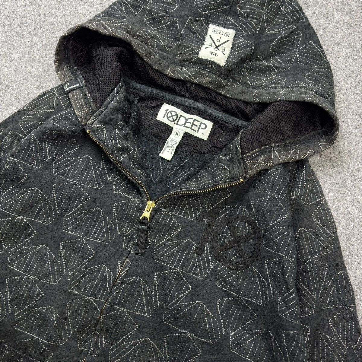 10 Deep × Black Scale × Staple 10 DEEP Full zip hoodie black Size US M / EU 48-50 / 2 - 3 Thumbnail