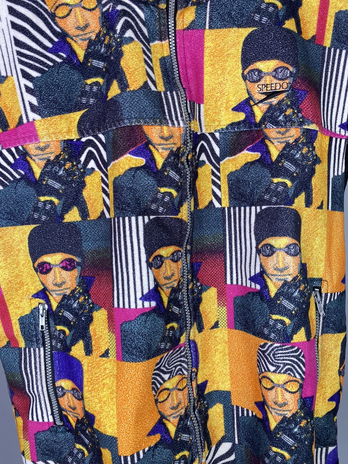Speedo × Vintage Rare Vintage Pop Art speedo Vest - Bold Retro Style Size US M / EU 48-50 / 2 - 3 Thumbnail