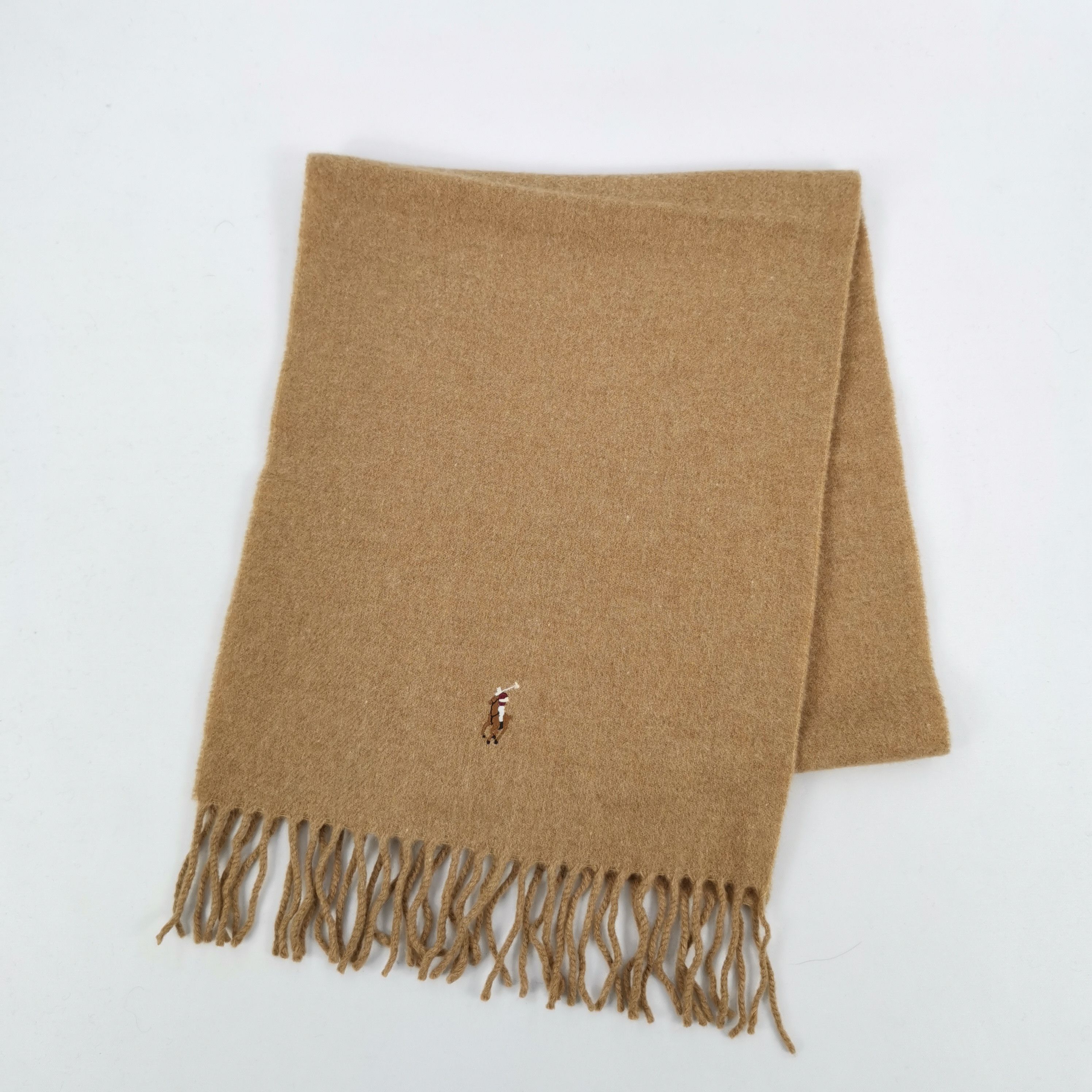 Polo Ralph Lauren Vintage Polo Ralph Lauren Scarf Muffler Wool Scarves Size ONE SIZE - 3 Thumbnail
