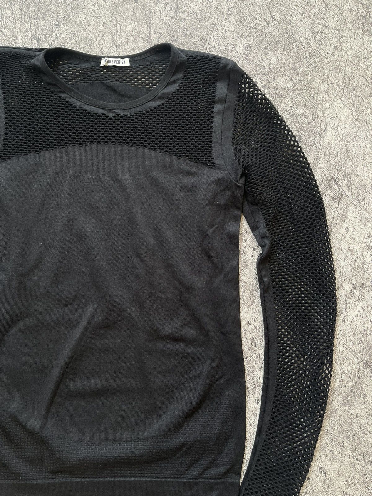 Y2k Forever ifsixwasnine mesh top long sleeve