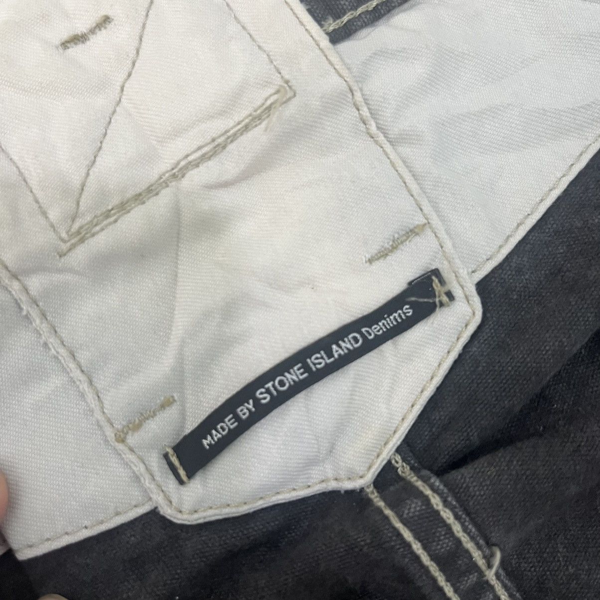 Stone Island Vintage Stone Island Denim Pants Size US 34 / EU 50 - 10 Thumbnail