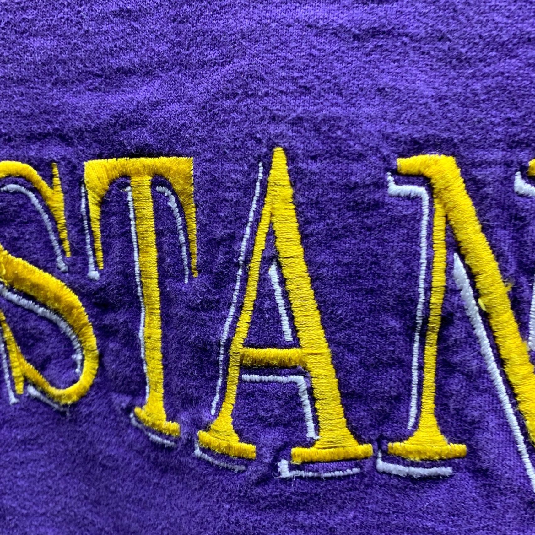 Vintage VINTAGE Dodger Sweatshirt Mens Small Purple Embroidery 90s Sweatshirt Pullover Crew Neck Cotton Fleece Heavyweight Size US S / EU 44-46 / 1 - 5 Thumbnail