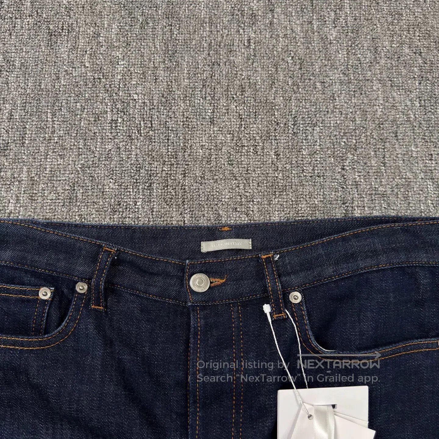 Dior Dior Printed Denim Pants in Size 31. Size US 31 - 3 Thumbnail