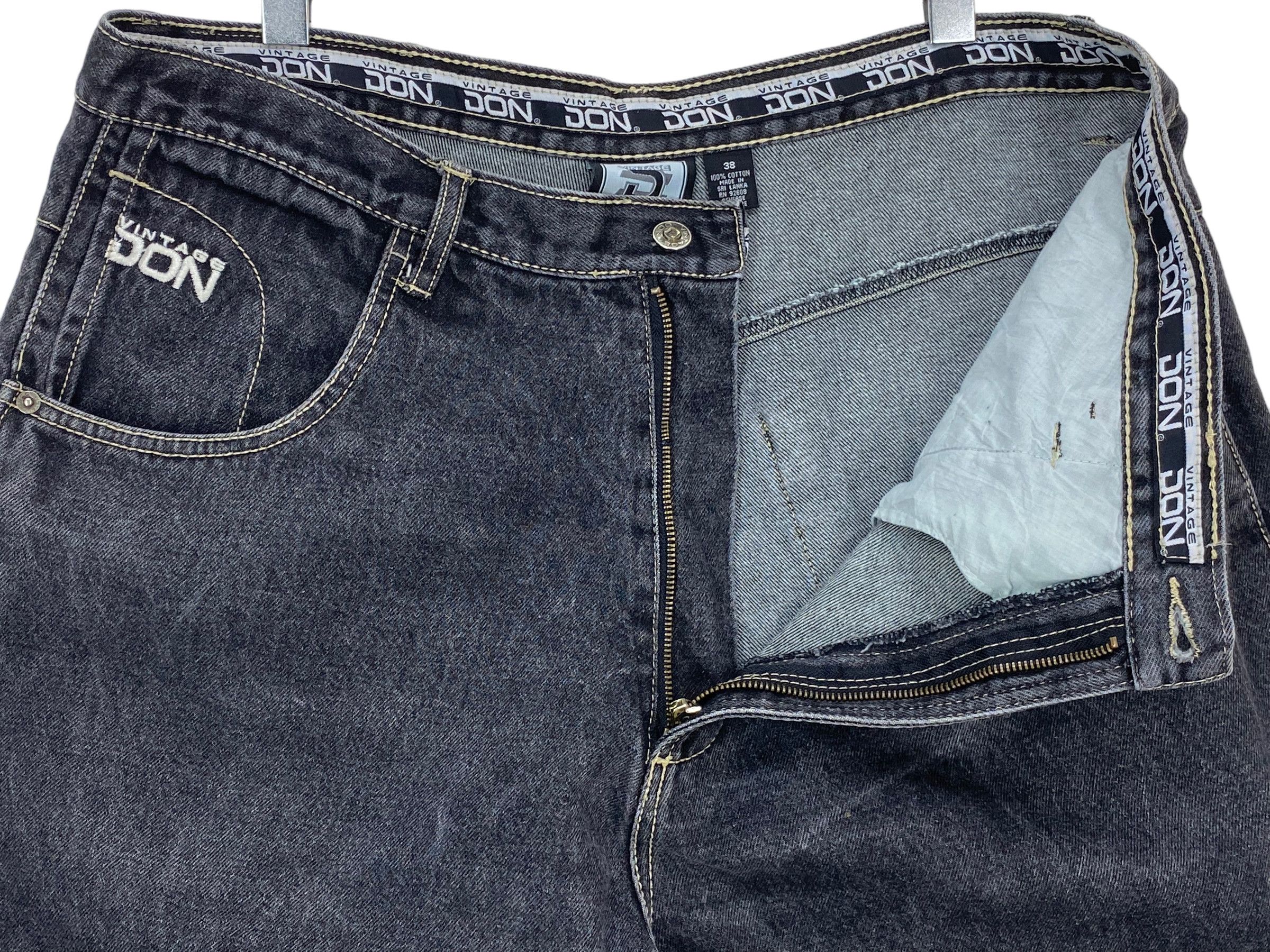 Japanese Brand Vintage Don Baggy Big Size Jeans Skateboards Baggy Jeans Size US 38 / EU 54 - 11 Thumbnail