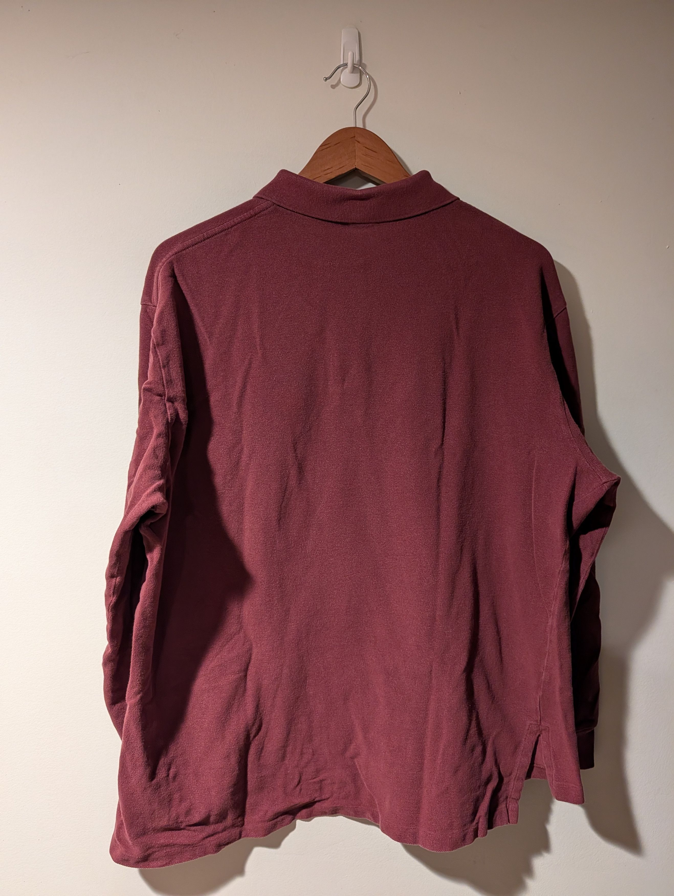 Polo Ralph Lauren Polo Ralph Lauren Long Sleeve Polo Shirt Yellow Pony Mens XL Size US XL / EU 56 / 4 - 5 Thumbnail