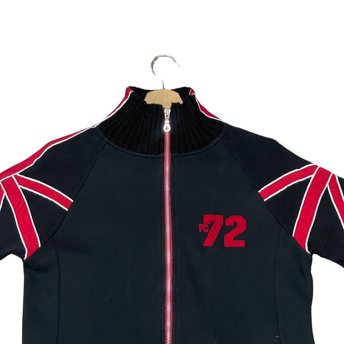 FCUK Vintage FCUK French Connection Pullover Bomber Jacket Size US M / EU 48-50 / 2 - 7 Thumbnail