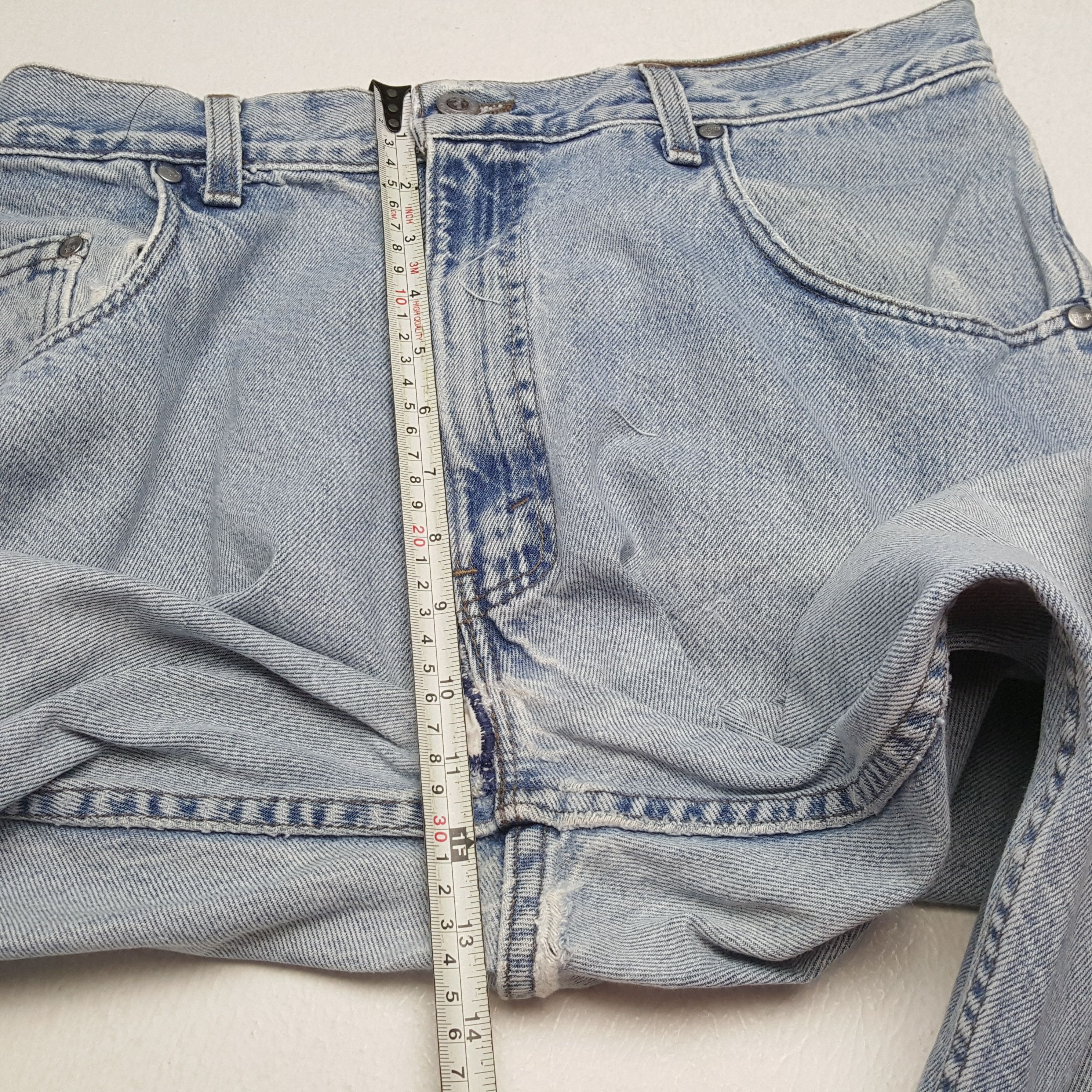 Levi's × Vintage LEVI'S Straight Relaxed Streetwear Style Distressed Jeans Size US 33 - 8 Thumbnail