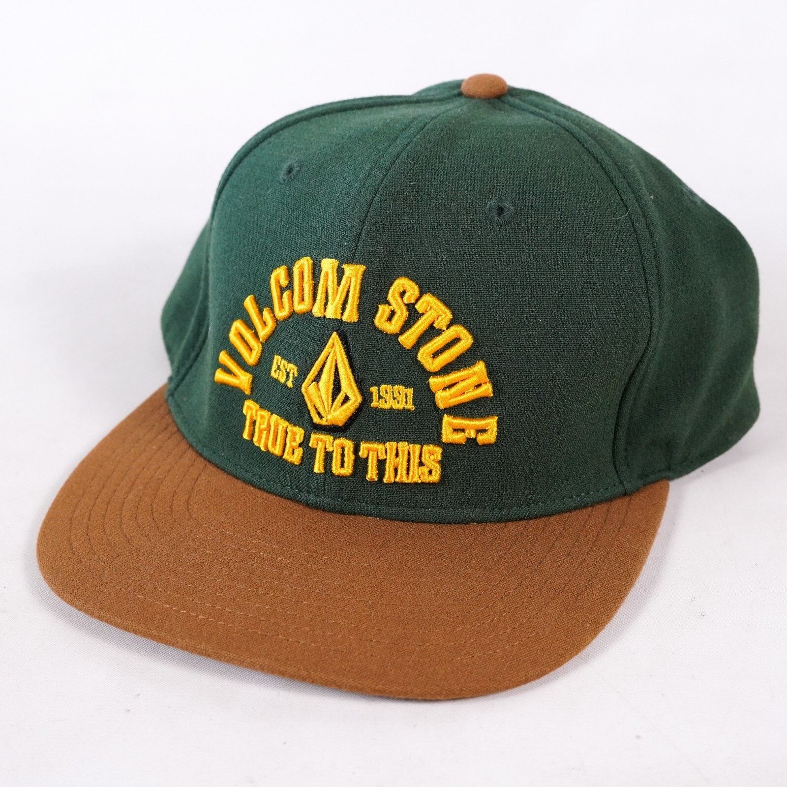 Volcom Volcom Stone True to This EST 1991 Snapback Baseball Hat Cap Size ONE SIZE - 1 Thumbnail