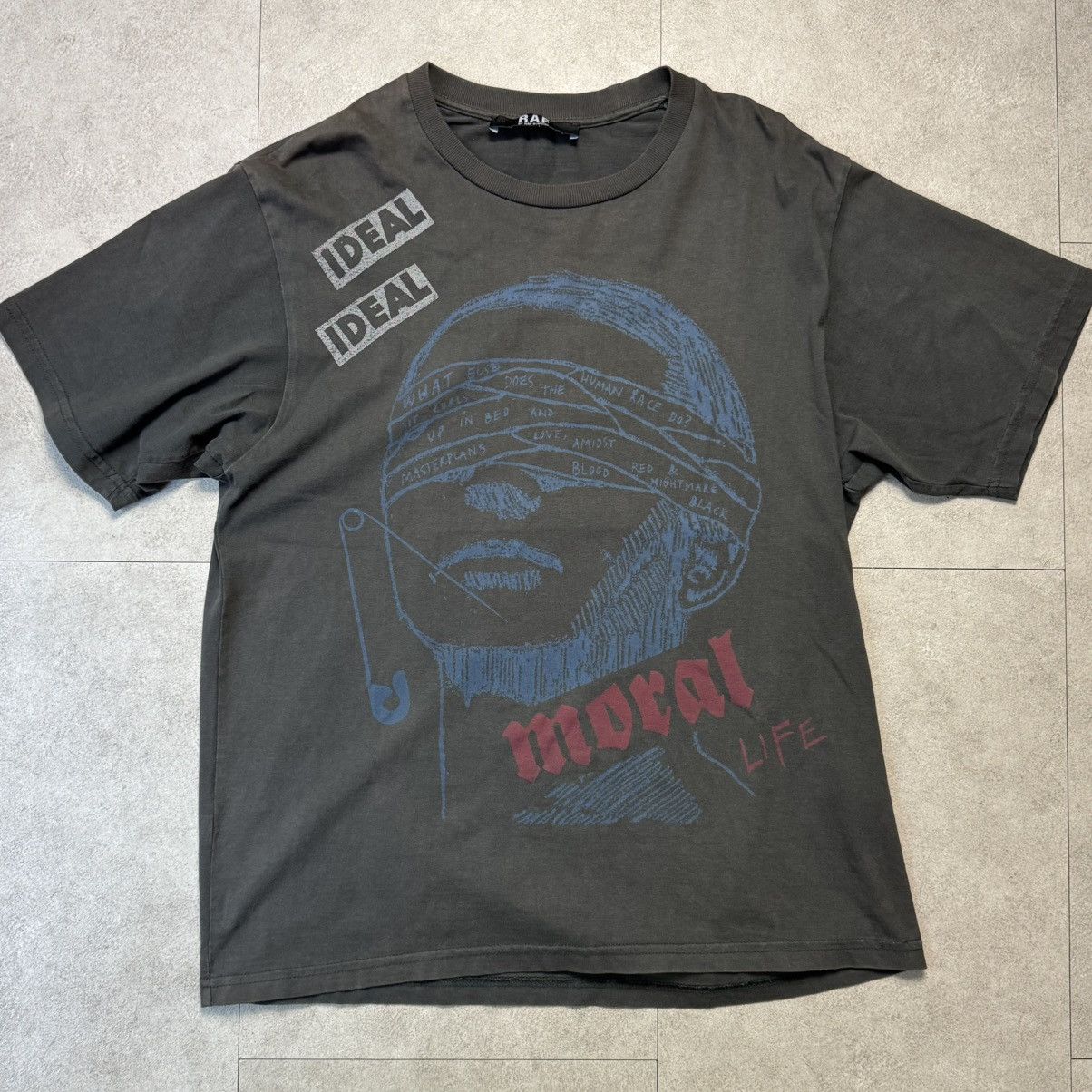 Raf Simons × Raf by Raf Simons Raf by Raf Simons IDEAL 'The Moral Life' Size US S / EU 44-46 / 1 - 1 Thumbnail