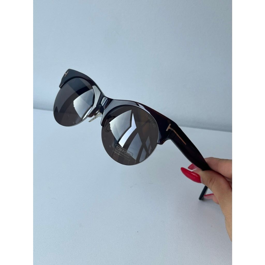 Tom Ford NEW Tom Ford TF9350 Sunglasses in Brown Size ONE SIZE - 4 Thumbnail