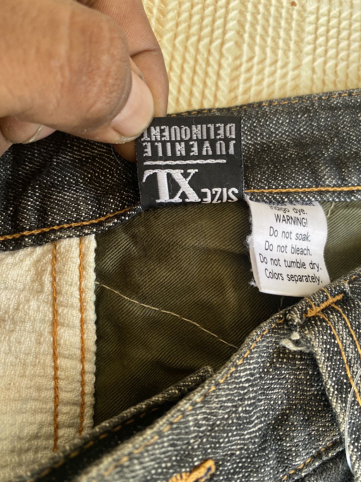 Japanese Brand Vintage juvenile delinquen multi pocket denim Size US 38 / EU 54 - 7 Thumbnail