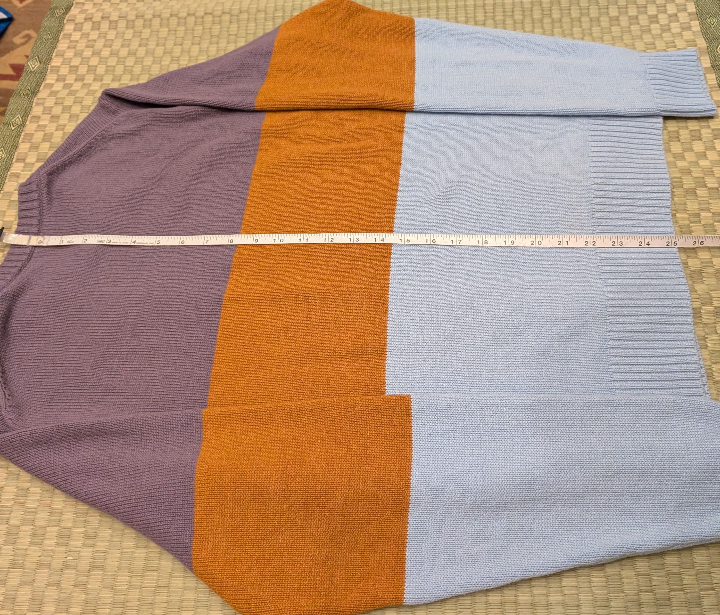 AYR AYR The Yachty Colorblock Merino Wool Blend Knit Sweater Size US M / EU 48-50 / 2 - 6 Thumbnail