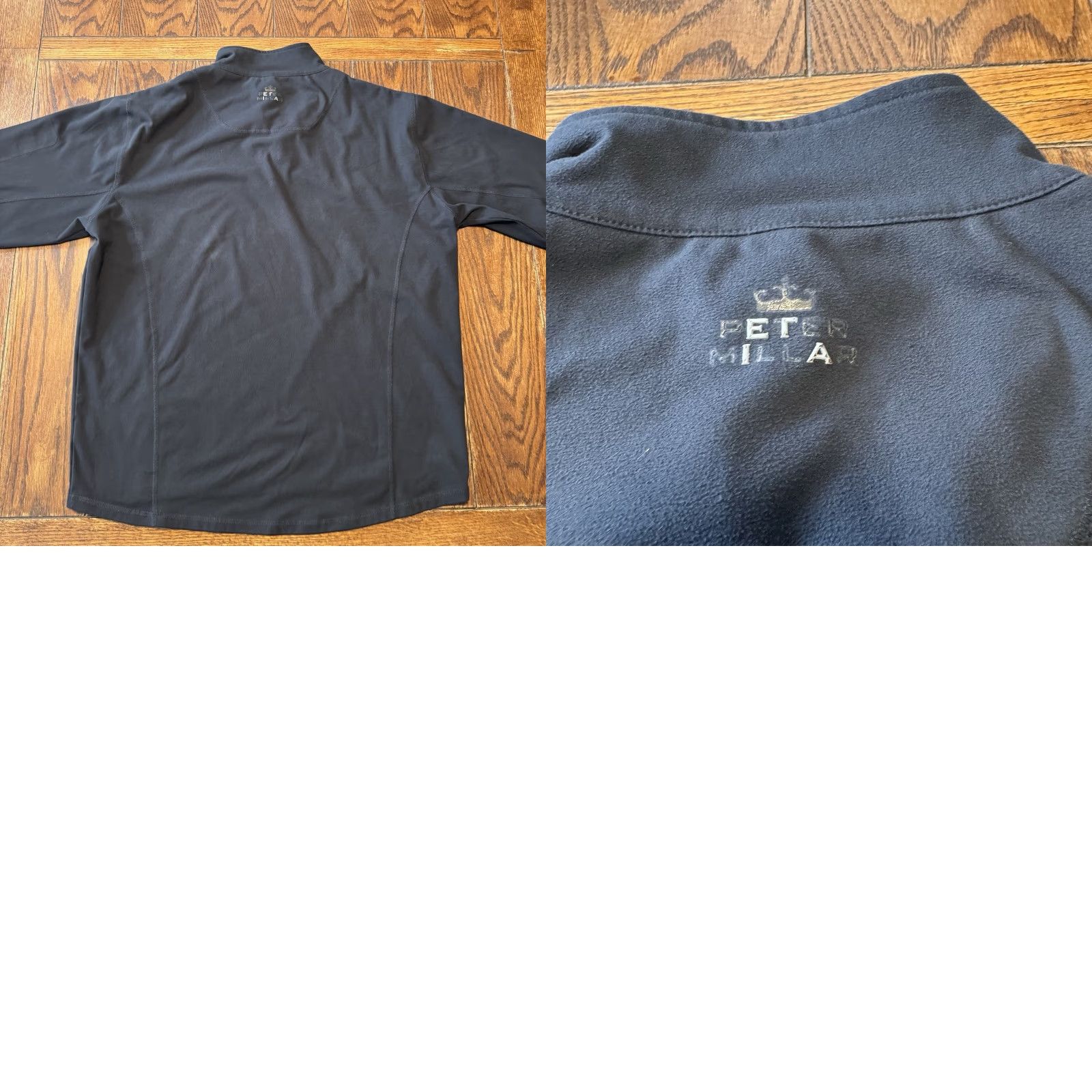 Peter Millar Peter Millar Perth Performance 1/4 Zip Fleece Large Pinehurst Black Element Wind Shirt Mens Golf Pinehurst Black 29 long by 24.5 short desc? Size US L / EU 52-54 / 3 - 8 Thumbnail
