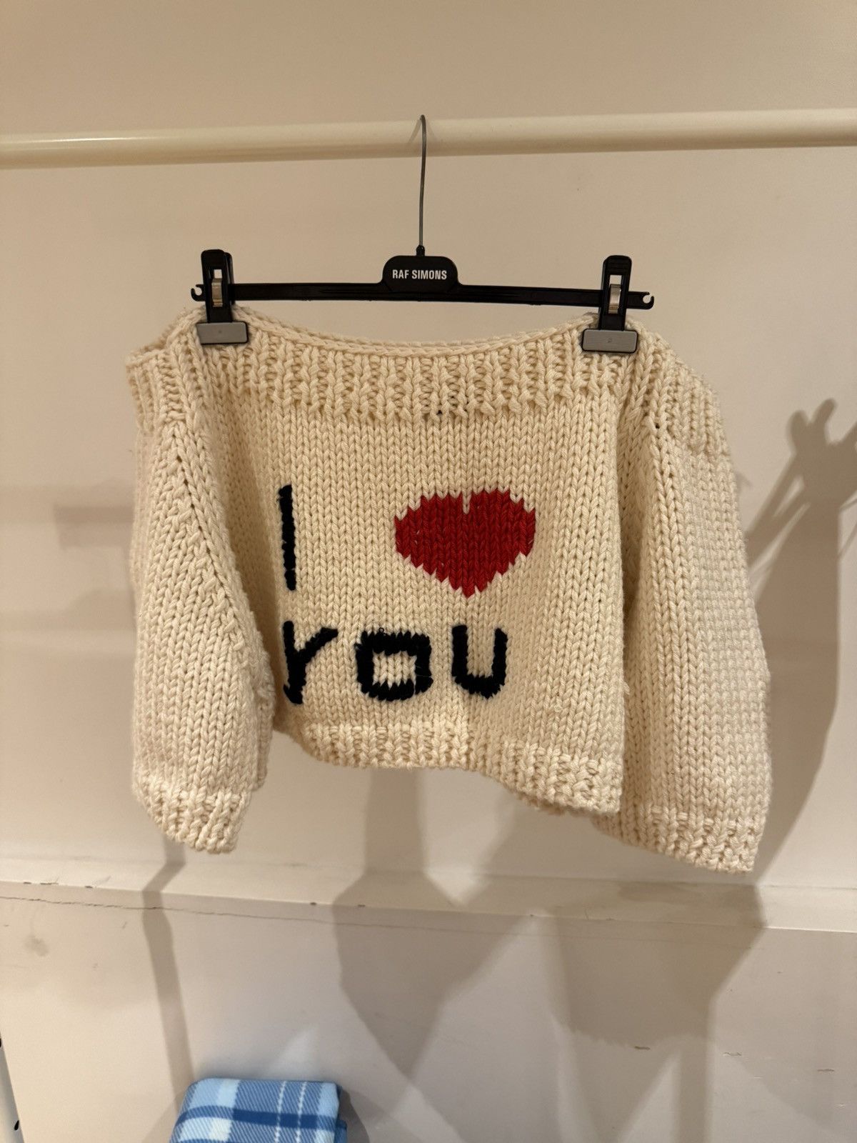 Raf Simons Raf Simons “I ❤️ You” Knit Sweater Size US S / EU 44-46 / 1 - 2 Thumbnail