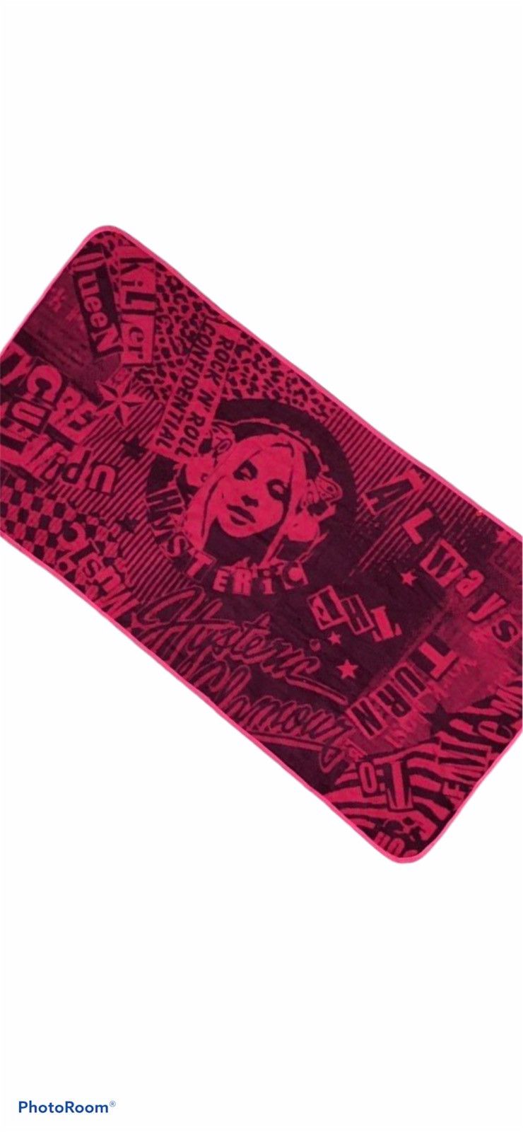 Hysteric Glamour 🎸 Hysteric Glamour Girl print blanket sofa music festival Size ONE SIZE - 2 Thumbnail