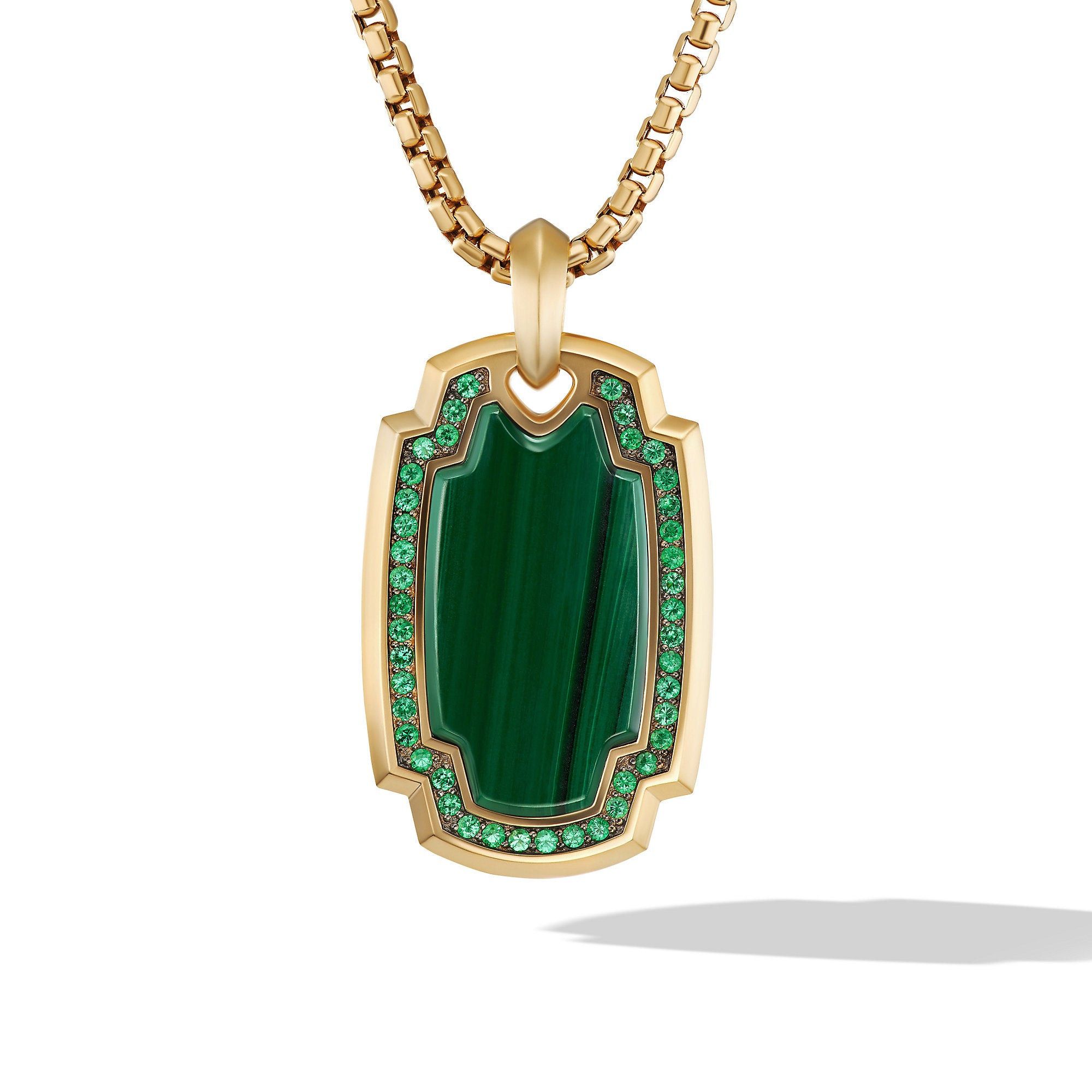David Yurman o1w1db10526 D25802M /Size 10/Elongated Amulet in Golden Size ONE SIZE - 1 Thumbnail