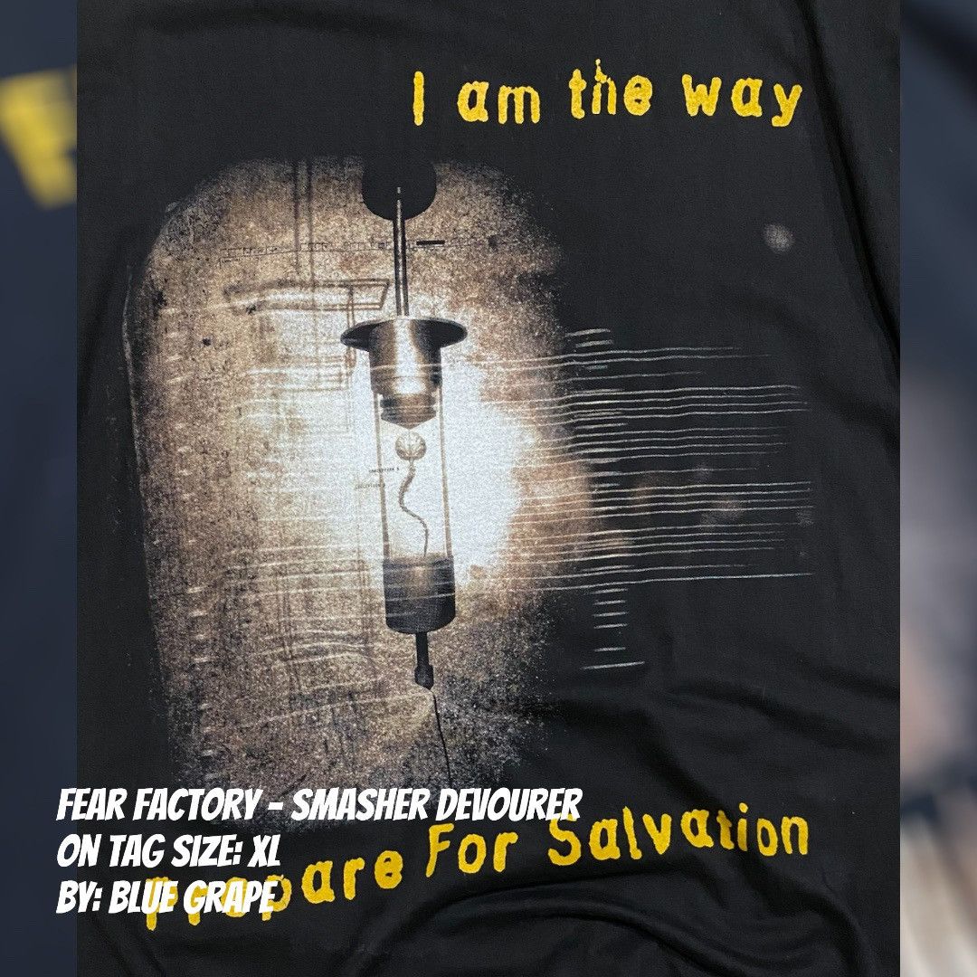 Band Tees Fear Factory - Smasher Devourer Band Tee Size US XL / EU 56 / 4 - 5 Thumbnail