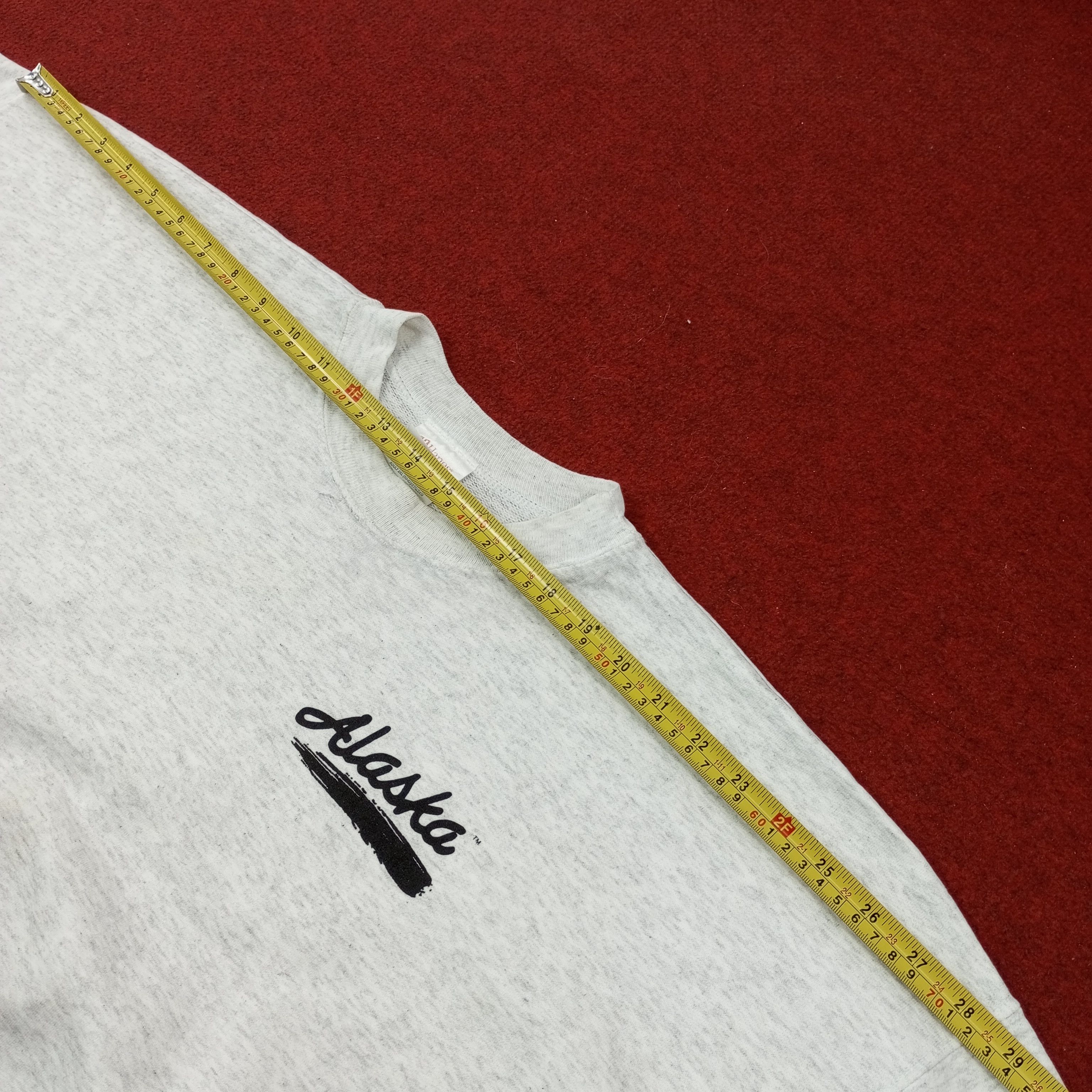 Vintage Alaska Streetwear Style Vintage Sweatshirt c230n10 Size US XXL / EU 58 / 5 - 8 Thumbnail
