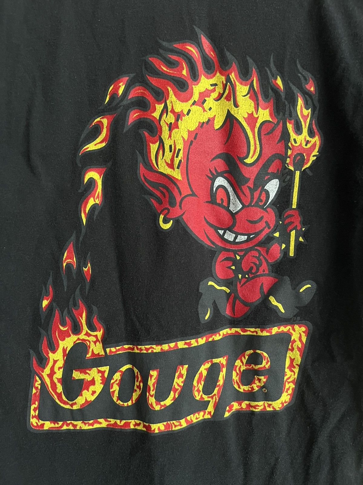 Hook-Ups 1990s Gouge "Spitfire" Back Hit Parody Skate Pro Shirt Size US M / EU 48-50 / 2 - 6 Thumbnail