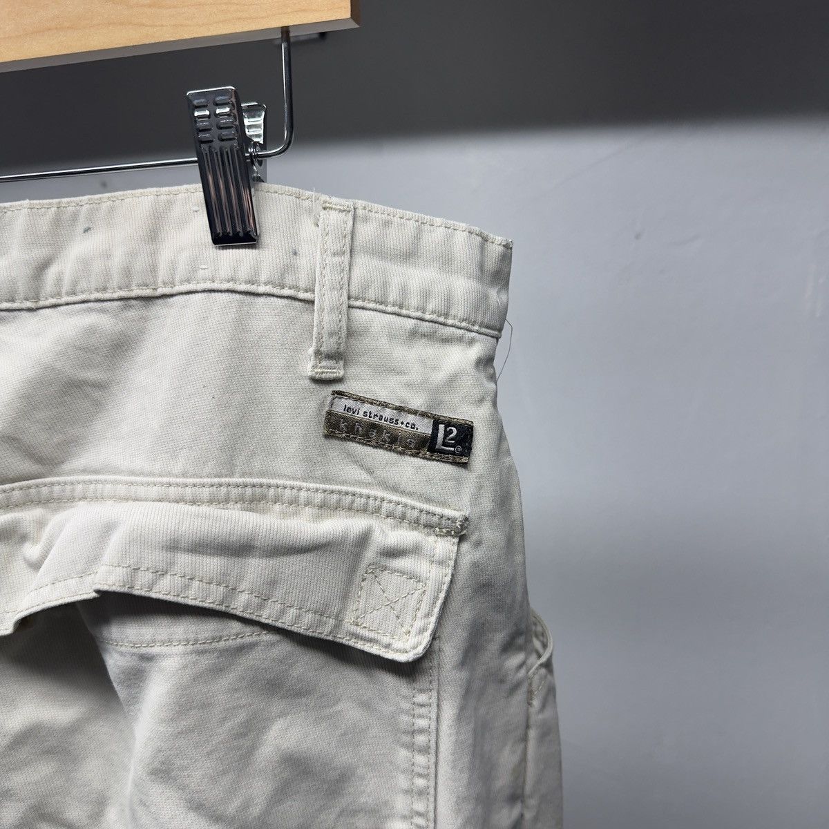 Levi's Thrashed Levi's L2 Baggy Wide Cargo Pants ERD Grunge Jnco Size US 38 / EU 54 - 6 Thumbnail