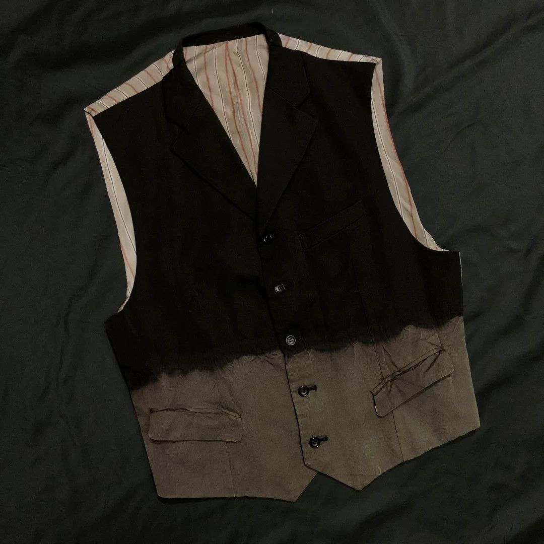 Comme des Garcons Comme des Garçons 93AW Decolorized Vest Size US M / EU 48-50 / 2 - 1 Thumbnail
