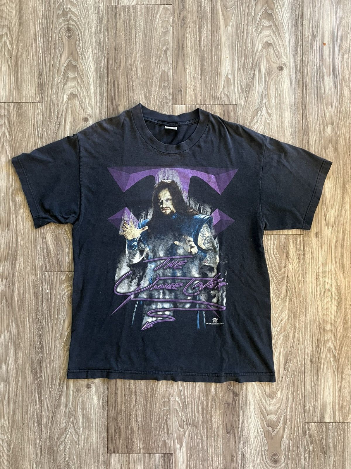Vintage × WWE × WWF VINTAGE WWF 1998 UNDERTAKER SHIRT Size US L / EU 52-54 / 3 - 1 Thumbnail