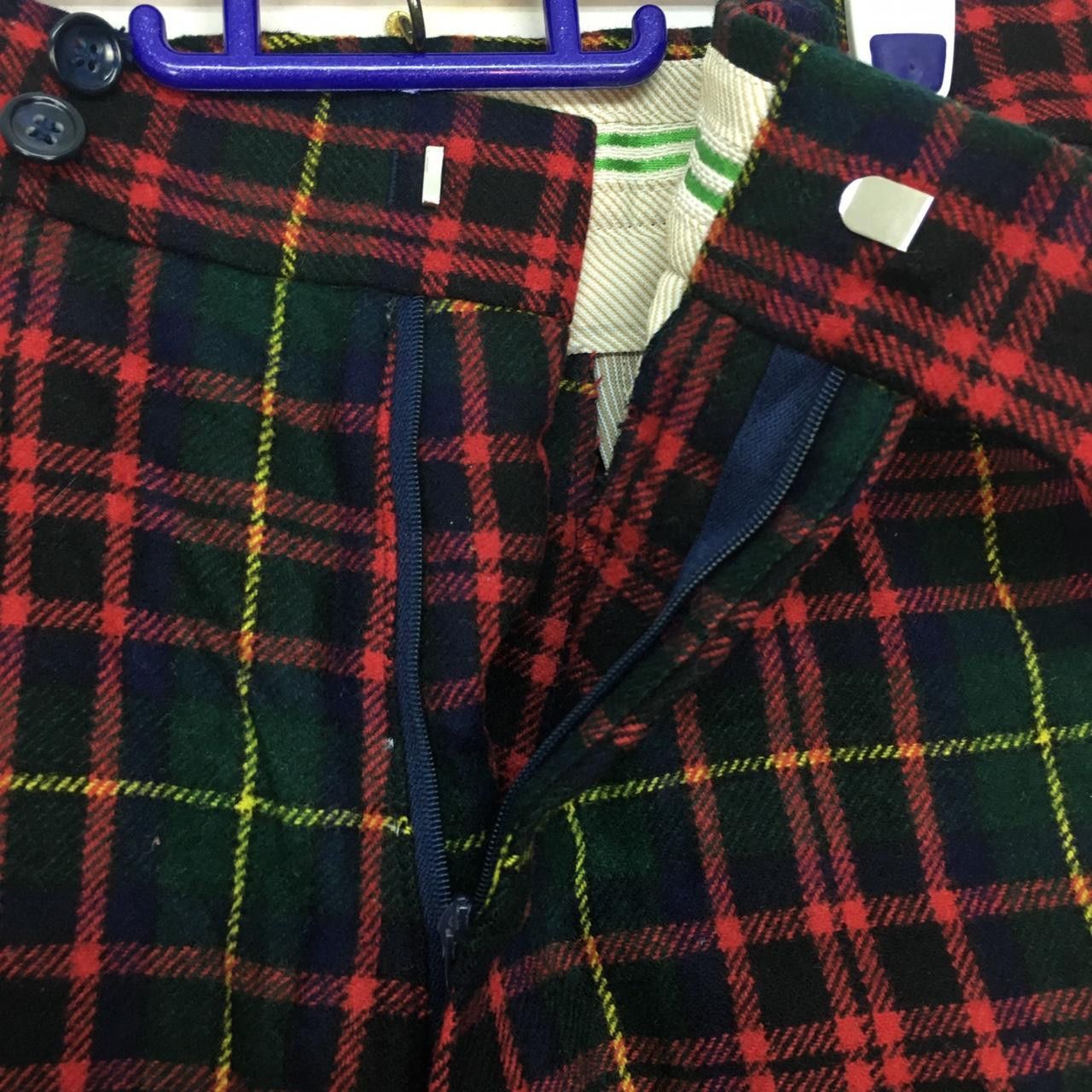 Vintage Vtg MASTERS Plaid Long Pants Trousers Augusta National Golf Size 31" - 3 Thumbnail