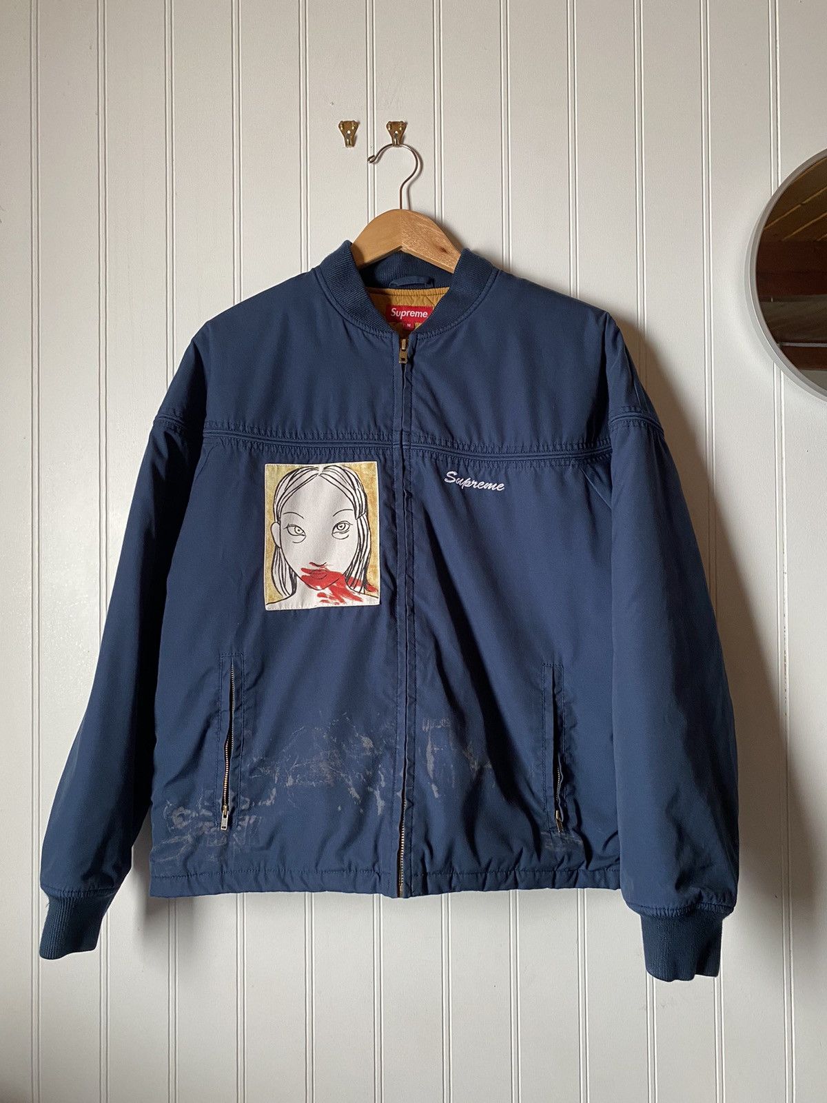 Supreme Supreme Rita Ackerman Mug Shot Crew Jacket | Grailed