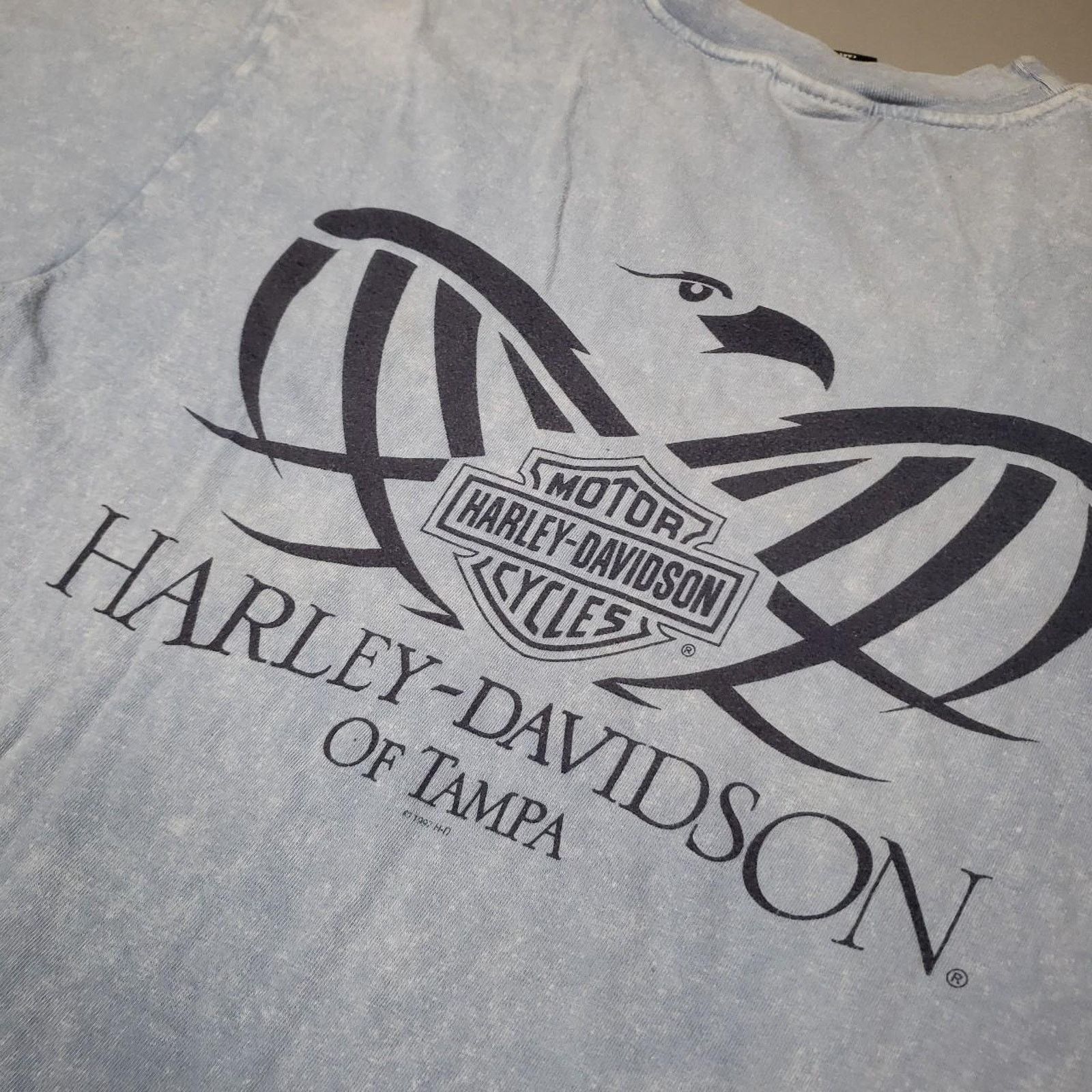 Harley Davidson Vintage y2k Harley Davidson slogan tee Mens Medium Size US M / EU 48-50 / 2 - 4 Thumbnail