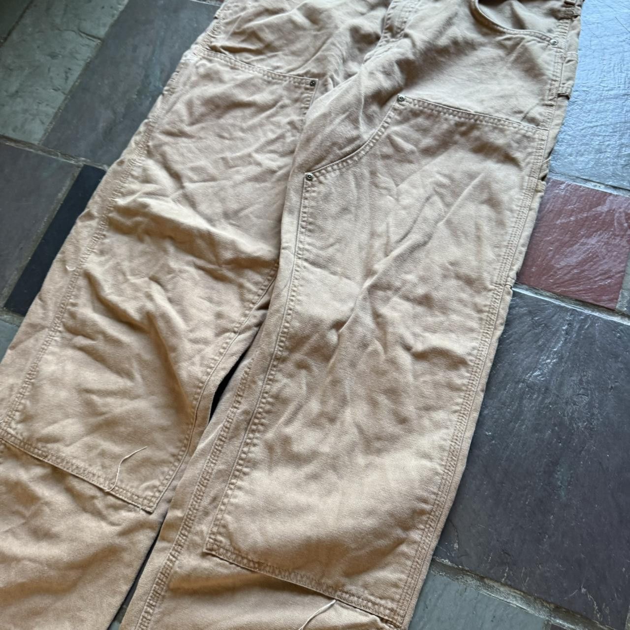 Carhartt Carhartt Brown Double Knee Carpenter Pants Size US 36 / EU 52 - 7 Thumbnail