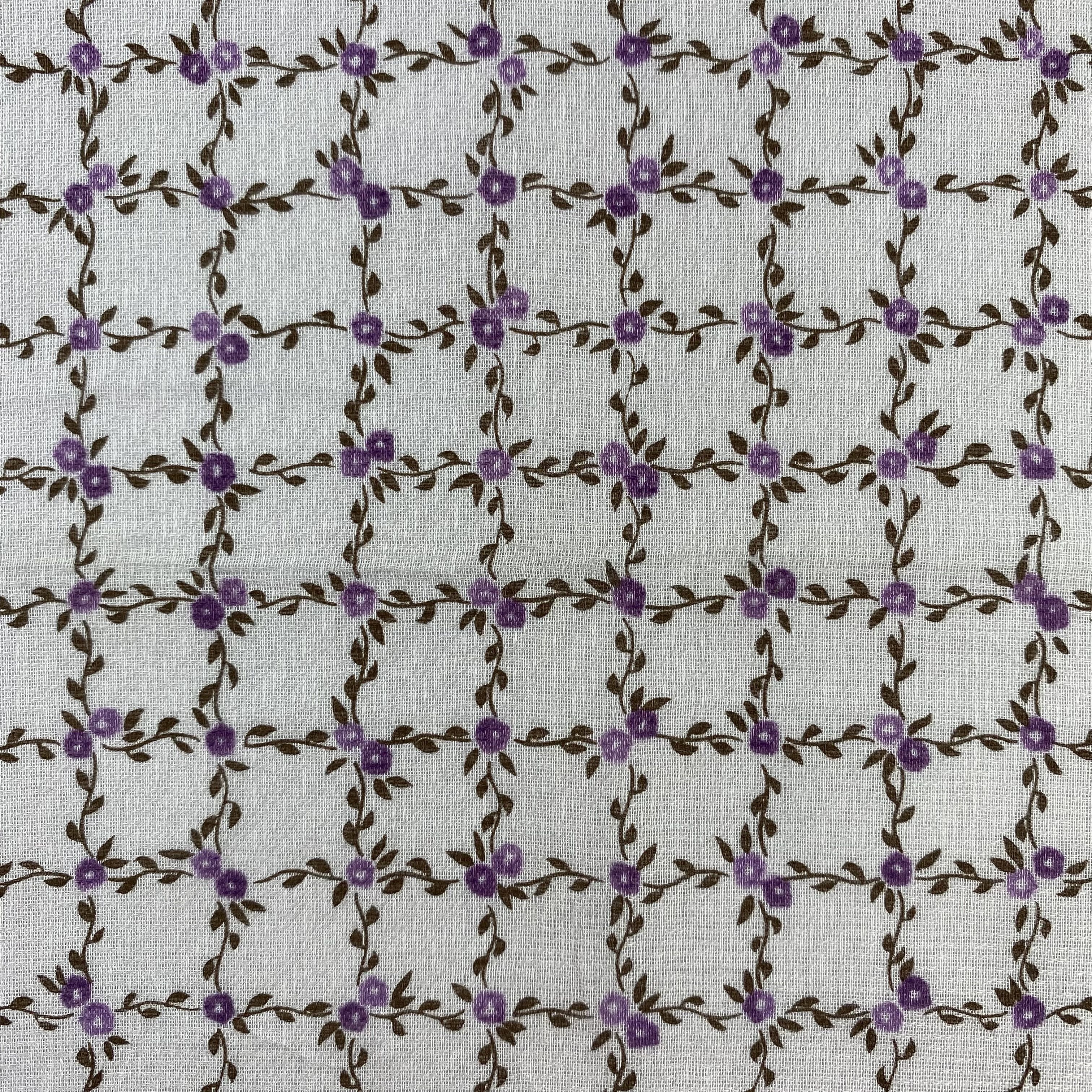 Vintage Ined Handkerchief / Neckerchief / Bandana-P683 Size ONE SIZE - 4 Thumbnail