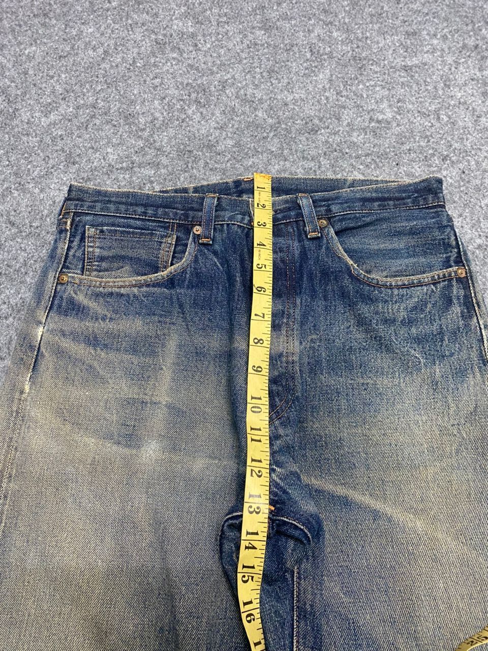 Kapital Vintage Levis 501xx Ww2 Selvedge Redline Distressed Denim Size US 30 / EU 46 - 7 Thumbnail