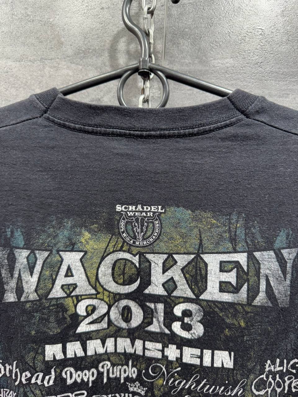 Band Tees Mens Vintage T Shirt Wacken 2013 Louder Than Nell Size US M / EU 48-50 / 2 - 12 Thumbnail